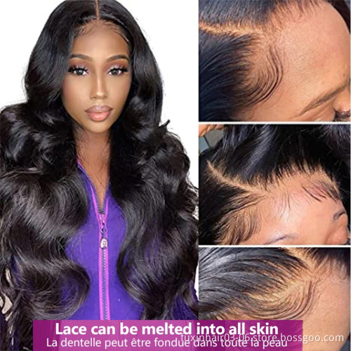 Foxen Wigs For Black Woman Brazilian Weaves Bundle Extension And Wigs Human Lace Frontal Closure Wig Pre Plucked Hd Lace Closure